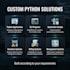 develop custom python scripts, automation tools and cli applications