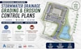 design stormwater drainage plan and grading plan, sediment erosion control plan
