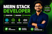 do website development as mern stack developer, front end, backend developer