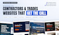 create contractor, construction, roofing, hvac, plumbing and handyman website