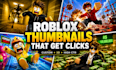 create stunning roblox thumbnail