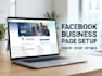 create and professionally set up your facebook business