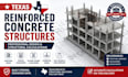 design texas reinforced concrete structures and provide structural calculation