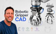 design robotic gripper cad models automation end effector components