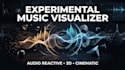create experimental music visualizer audio reactive 3d animation cinematic video