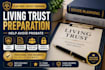 prepare a living trust to help avoid probate