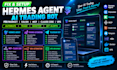 fix hermes agent ai telegram trading bot polymarket kalshi mcp claude code vps