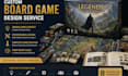 do board game design, custom tabletop game art