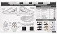 fashion design shoe tech pack sneaker footwear cad sole pattern tech pack