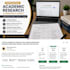 do academic research and create a professional research sheet