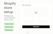 set up and configure your shopify store