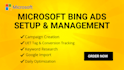 setup and manage your microsoft bing ads PPC campaign