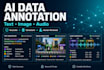 manually annotate data for ai and machine learning