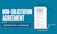 draft a non solicitation and restrictive covenant agreement