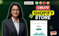 do shopify store design and shopify drosphipping, ecommerce shopify website