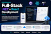 build a scalable full stack web application with dot net and react