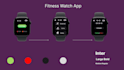 design a modern app watch