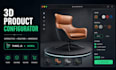 build three js product configurator for your 3d website