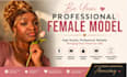 be your professional female model