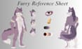 furry reference sheet ref sheet anthro sfw nsfw furry ref sheet character design