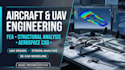 perform uav structural analysis, drone frame fea and earospace cad