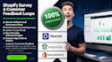 setup customer feedback, survey loops via enquirelab okendo knocommerce typeform