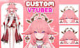 draw design and rig live2d vtuber model 2d anime vtuber rigging in vtuber studio