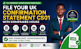 file your UK confirmation statement cs01 with companies house