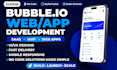 build you a bubble io web app, mobile app or saas mvp