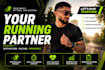 be your running partner and pacing support