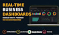 build a real time business dashboard connected to google sheets