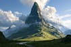 design fantasy landscape illustration
