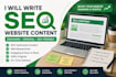 write SEO website content