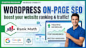 do wordpress on page seo setup rank math google search console
