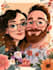 draw couple portrait illustration