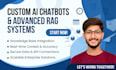 create custom ai chatbot, rag, calling agent, langchain