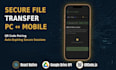 build a cross platform file transfer app for pc and mobile using react native