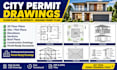 create city permit drawings, floor plans,blueprints and building permit plans