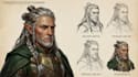 create fantasy character portrait art