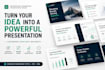 turn your business idea into a professional presentation