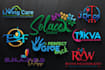 design a modern typography dental logo design for dentists