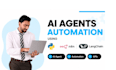 build ai agents and ai automation with python and n8n