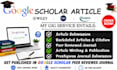 increase backdated google scholar citations, write and publish research articles