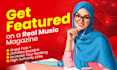 publish your article on a real music and entertainment magazine