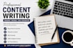 be your professional content writer