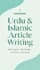 write professional urdu articles and islamic content