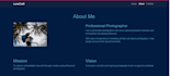 create a responsive HTML CSS website