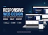 create a modern responsive website