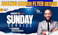design professional church flyer, postcard and banner