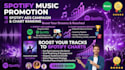 do spotify music promotion with spotify ads campaign and chart ranking